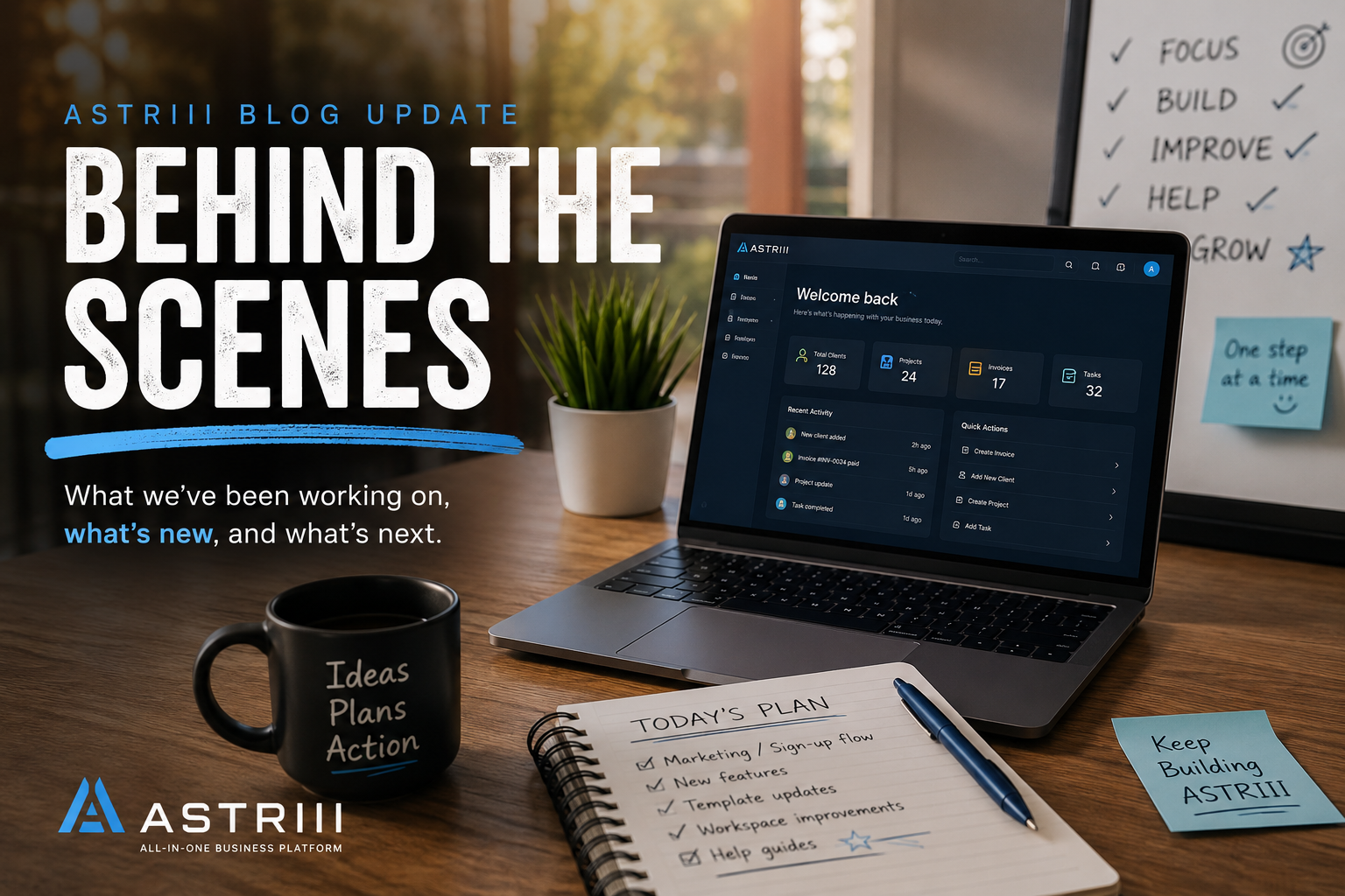 A Little Behind the Scenes at ASTRIII